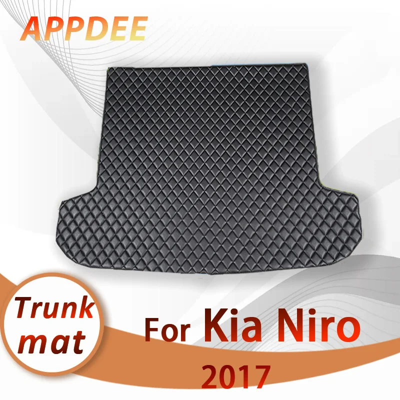 

APPDEE Car trunk mat for KIA Niro 2017（Ultimate Edition）cargo liner carpet interior accessories cover