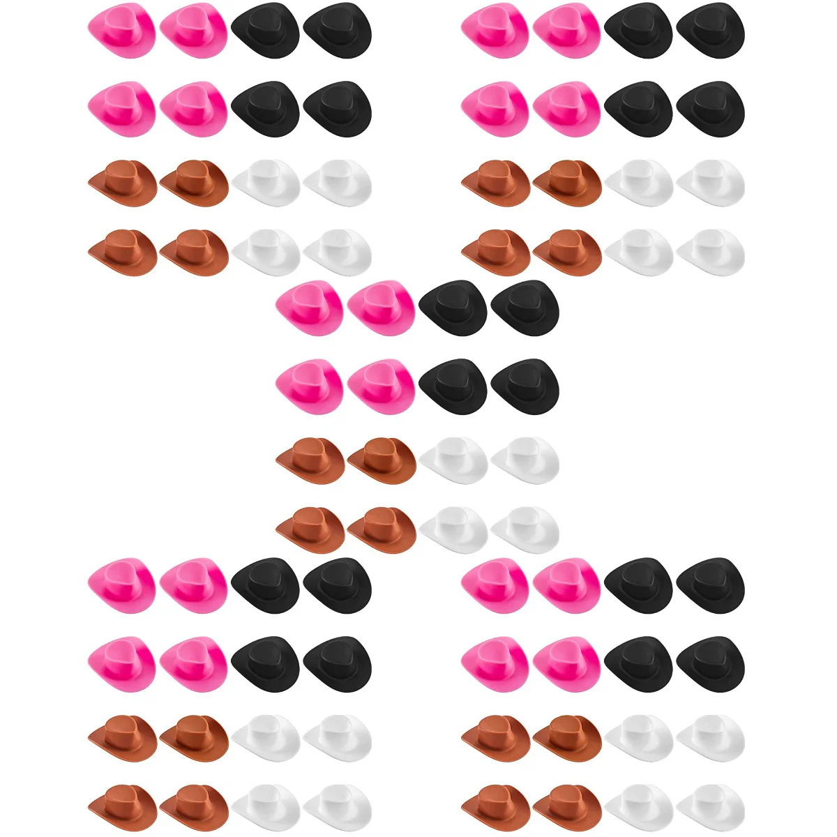 

200 шт. мини Ковбойская шапка Cowgirl миниатюрная вечерняя шапка с украшением торта