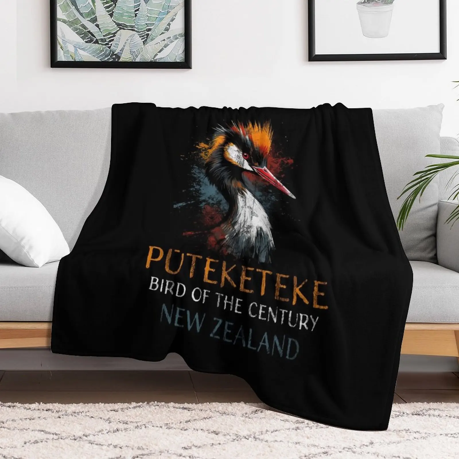 Одеяло из Новой Зеландии птица века 2023 г. большое постельное белье для младенцев
