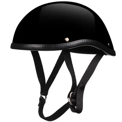 Мотоциклетный шлем в горошек мотоцикл из стекловолокна и немецкий кожаный