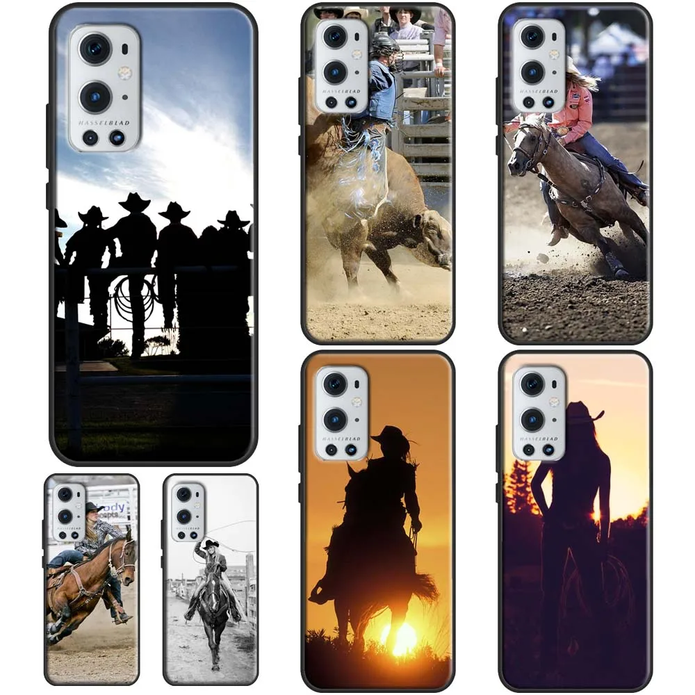 Накладка на заднюю панель Rider Rodeo Cowgirl для Realme GT Neo 2 Master C21 8i 8 Pro чехол OnePlus Nord 9R 8T 9 |