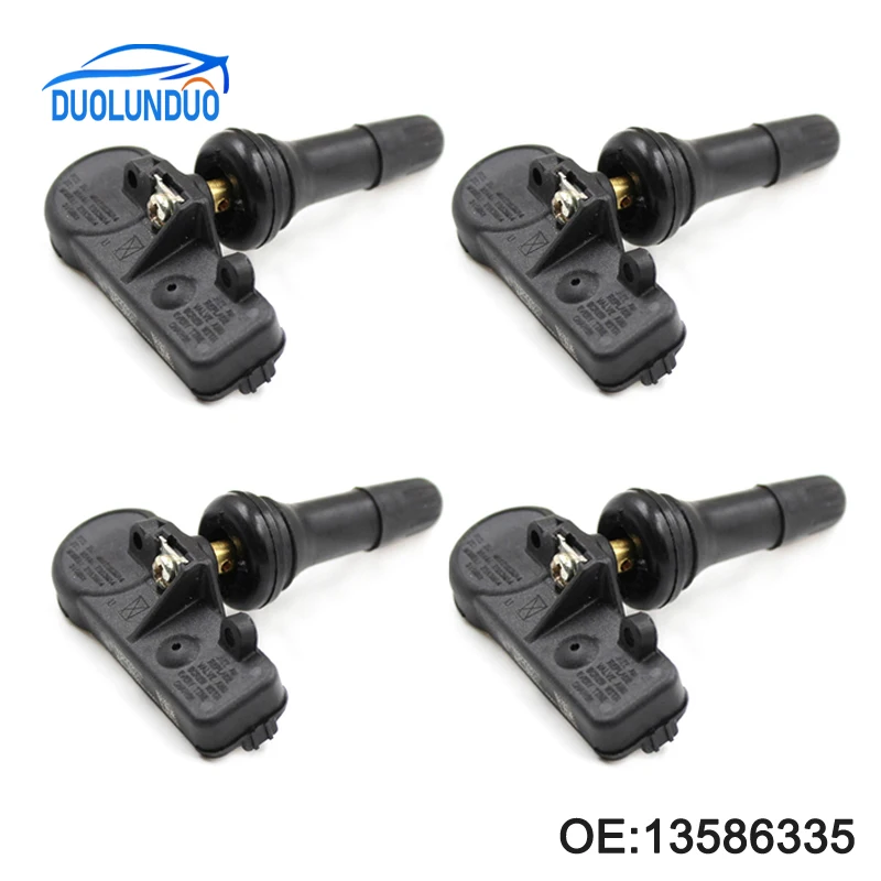 

4 PCS Car Tire Pressure Monitor Sensor TPMS 12768826/13586335/15123145 for Buick Lacrosse Regal Chevrolet Cruze Equinox Camaro