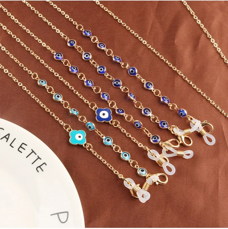 1 шт. модная искусственная цепочка для очков золотые цепочки держатель