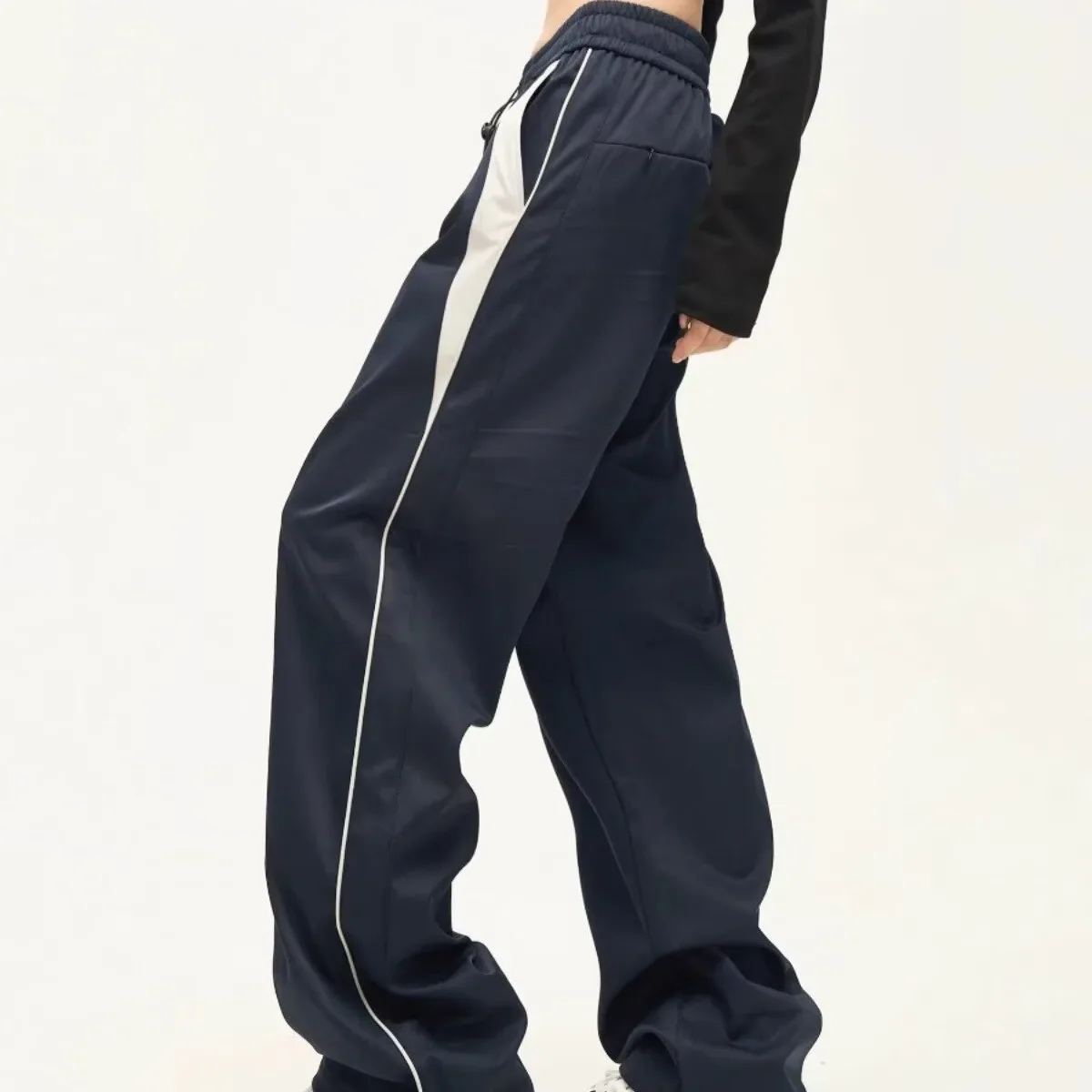 Модные черные уличные повседневные брюки в стиле хип-хоп для мужчин новинка лета