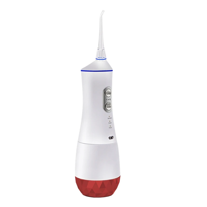 

Water Floss Portable Oral Irrigator 3 Modes 4 Replaceable Jet Heads Rechargeable Waterproof Tooth Cleaner