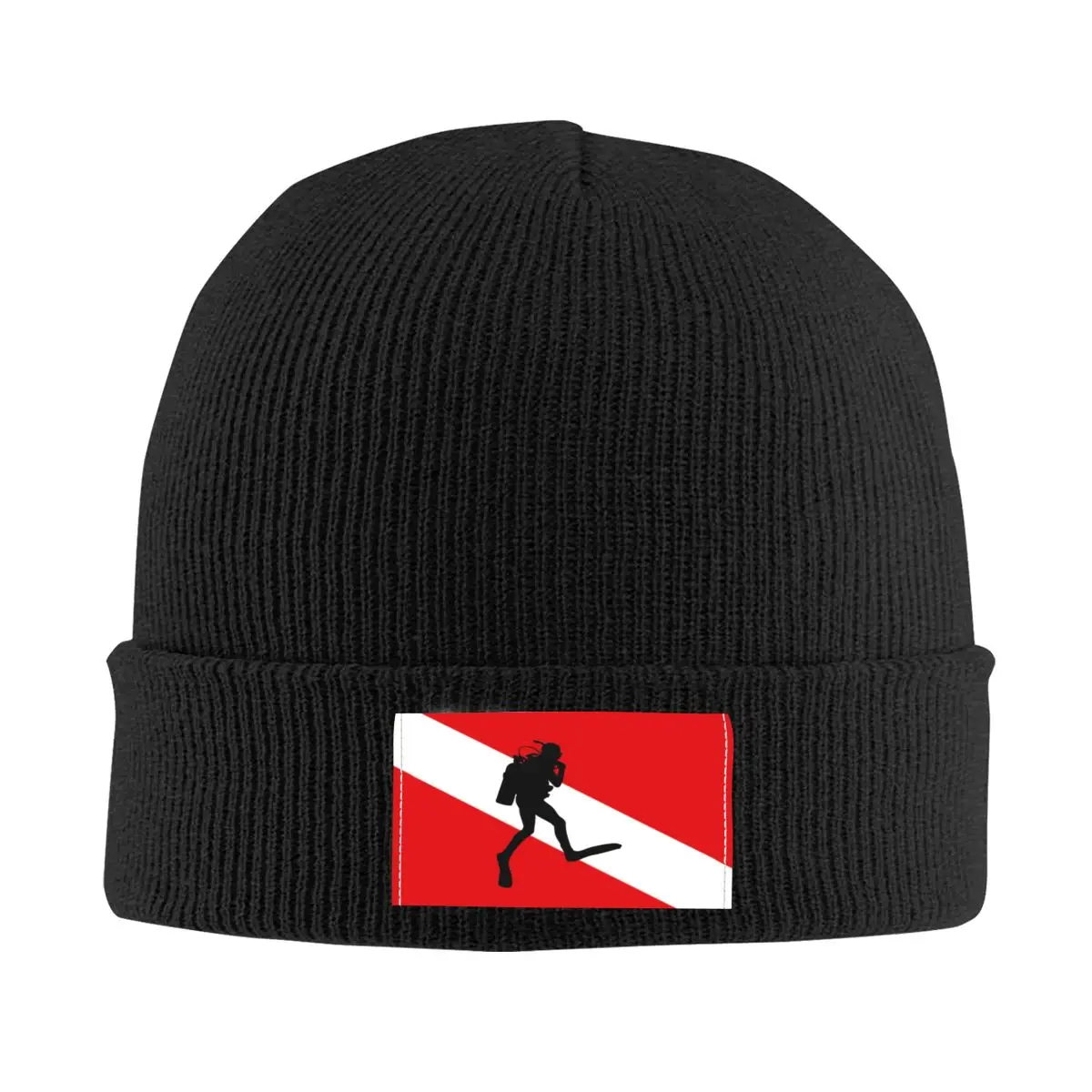 

Шапочки для подводного плавания, шапки, шапки, хип-хоп, зимняя теплая Женская и мужская вязаная шапка, унисекс, шапки для дайвинга для взросл...