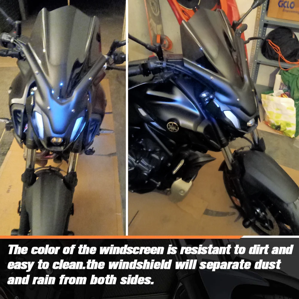 FZ07 MT07 ветровое стекло Спорт дефлекторы ветра для Yamaha MT-07 SP FZ-07 FZ MT 07 2021 2022