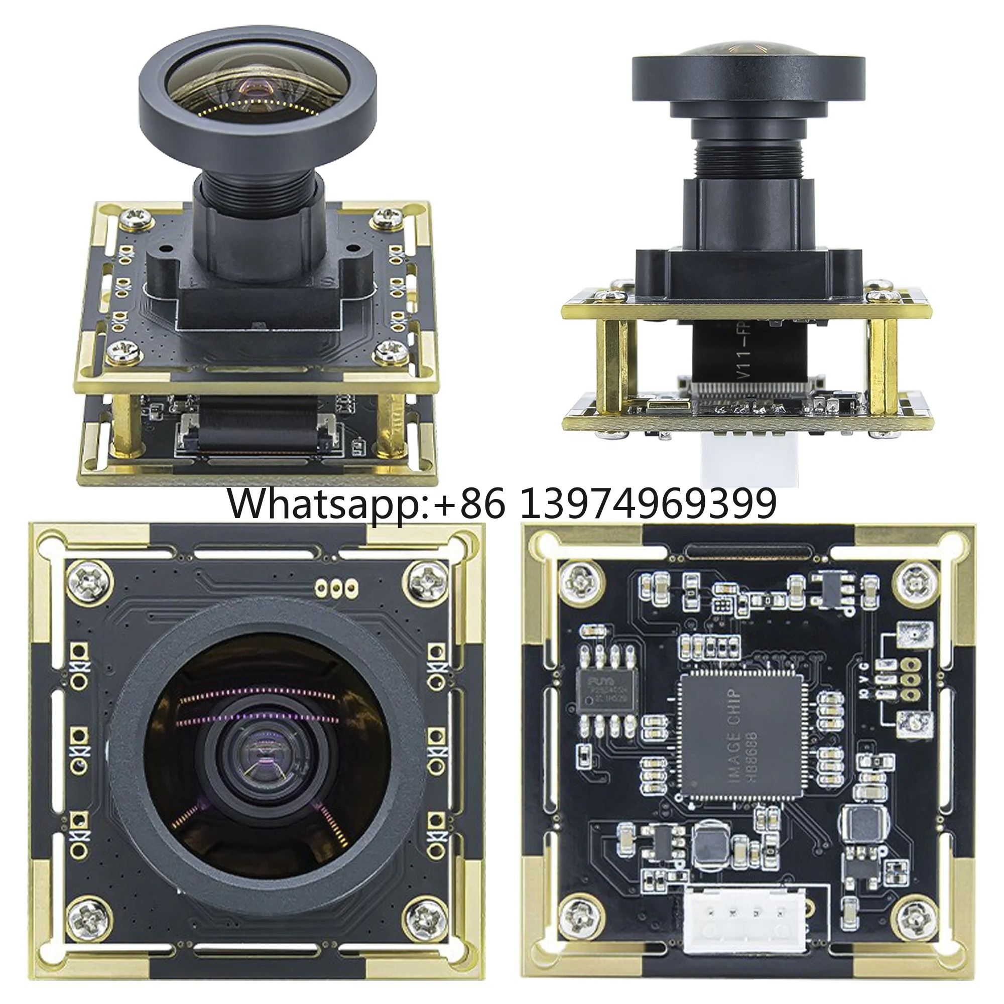 Фото Низкошумный 4K 8MP цветной сенсор изображения IMX678 60fps NIR Starlight CMOS с поддержкой DOL HDR Starvis, мини-модуль камеры 4K с USB. №1