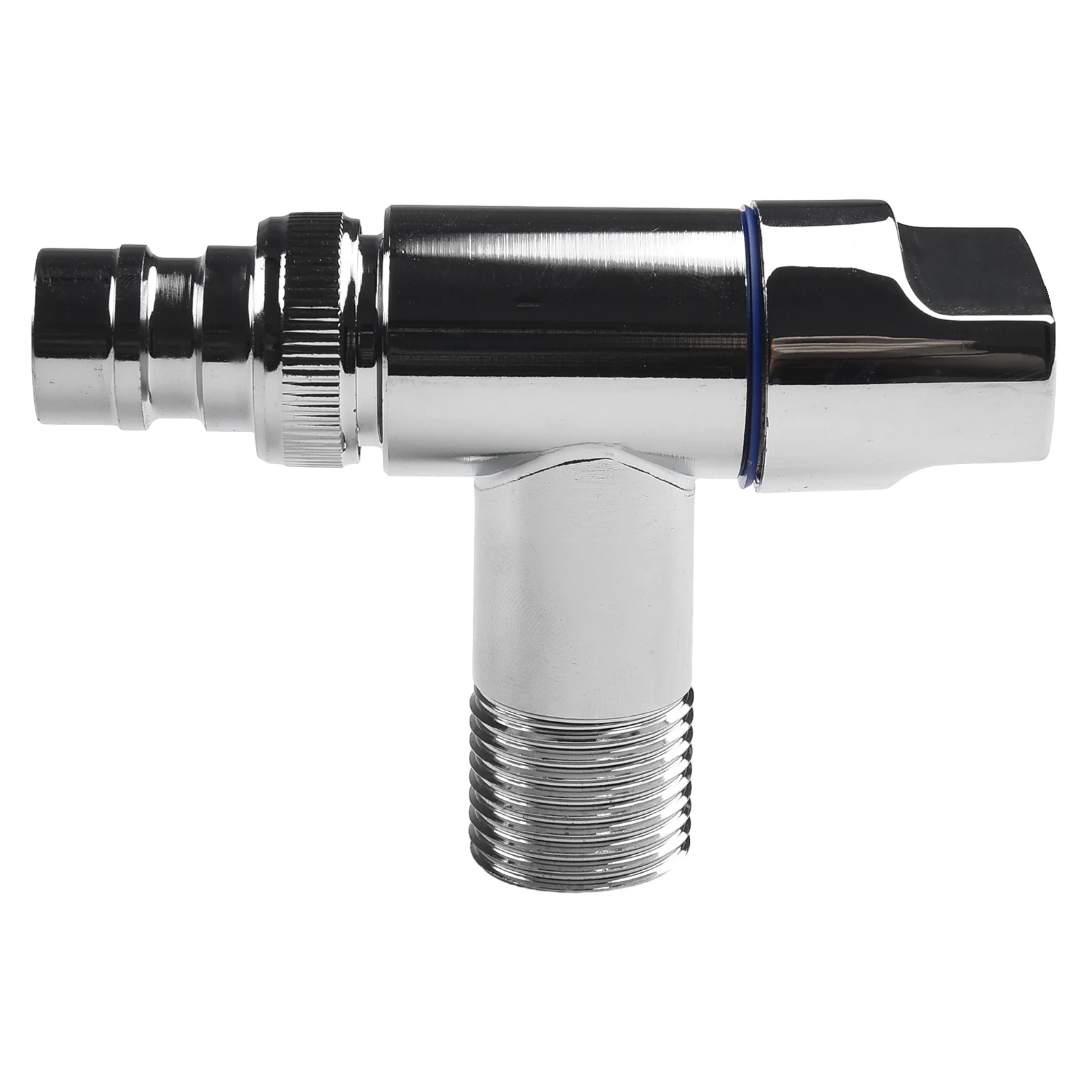 

1pc G1/2 Stainless Steel Washing Machine Faucet Water Stop Quick Opening Angle Valve 10x5x4.5cm For Kitchen Bathroom