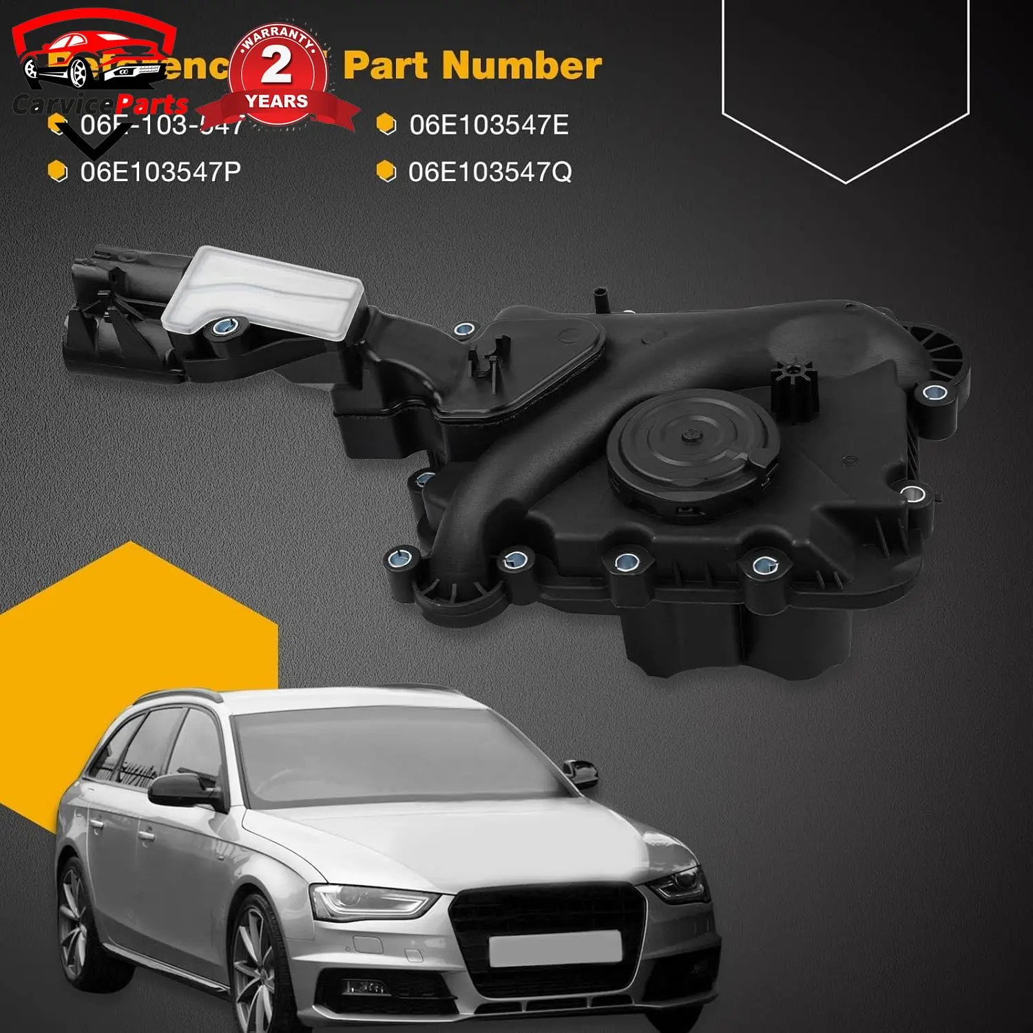 06Е 103547 E 06E C N маслоотделитель двигателя выхлопной сборки для Audi A4 A5 A6 Q5 2 8 3 V6