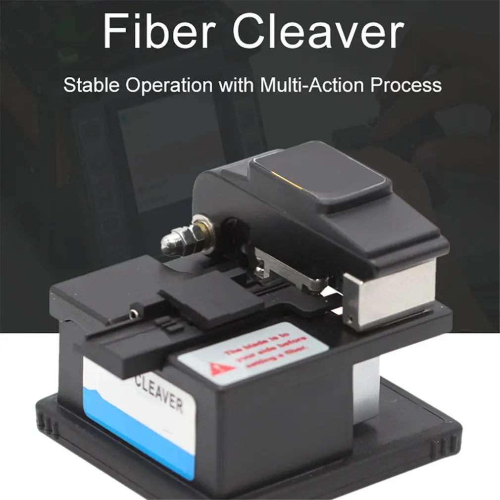 

TM-100B Optical Fiber Cleaver Cable Cutting Knife Hot Melt Cold Joint General High Precision Fiber Optic Cleavers Cutter