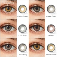 magister color contact lenses gray lenses 1pair for eyes iris inspired colored lenses yearly circle lenses