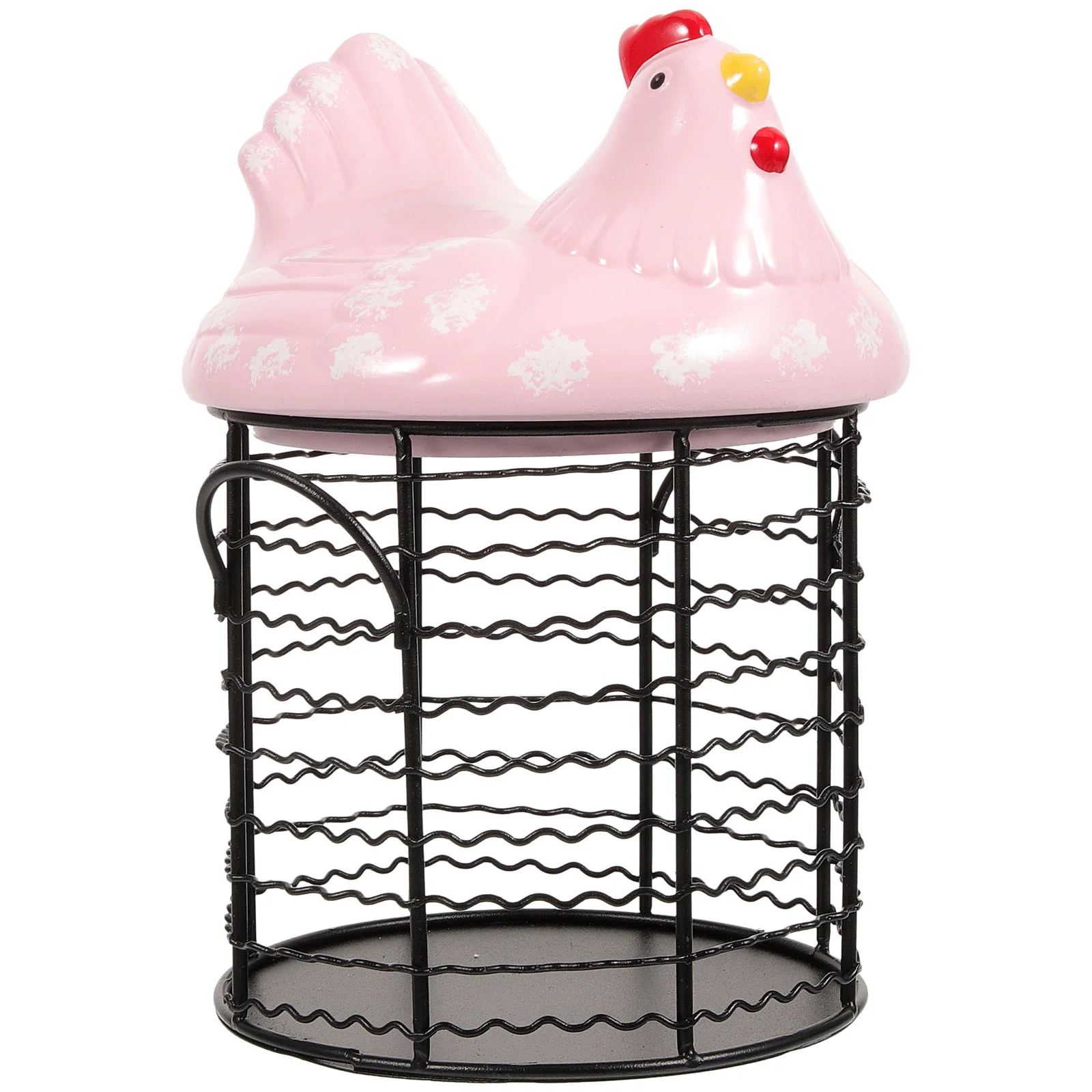 

Exquisite Premium Multi-use Egg Basket For Gathering Fresh Eggs Egg Basket Ceramic Egg Holder Chicken Egg Holder for Home
