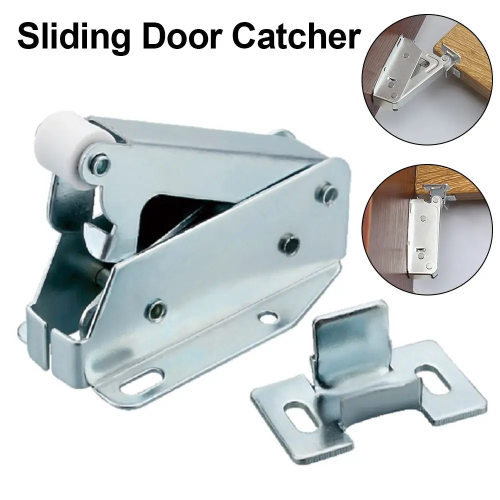 

Practical Hardware Slide Locker Spring Door Latch Door Buckle Door Bouncer Cabinet Door Suction Sliding Door Catcher