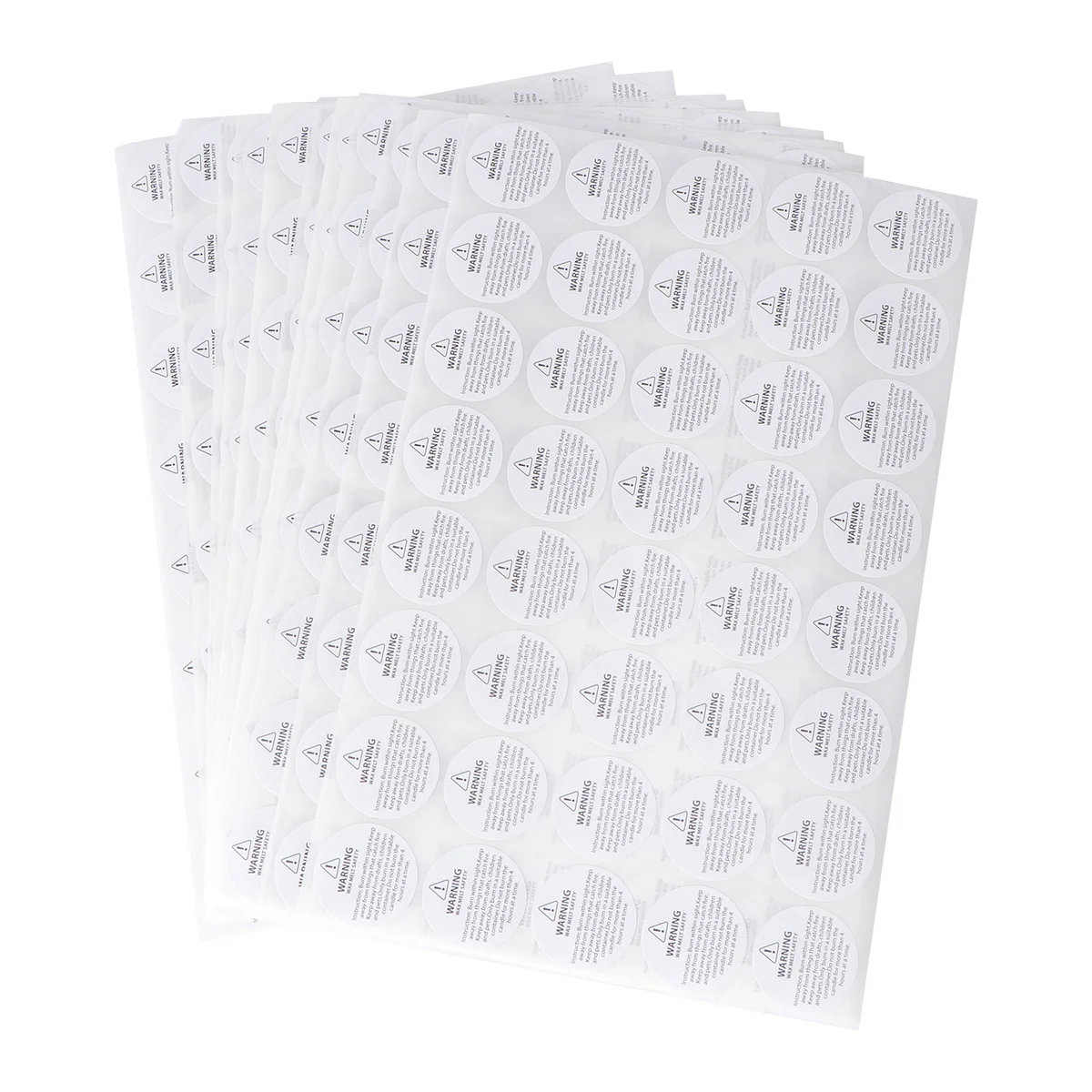 

520Pcs Tin Sticker Jar Container Stickers Jar Sticker Waterproof Labels