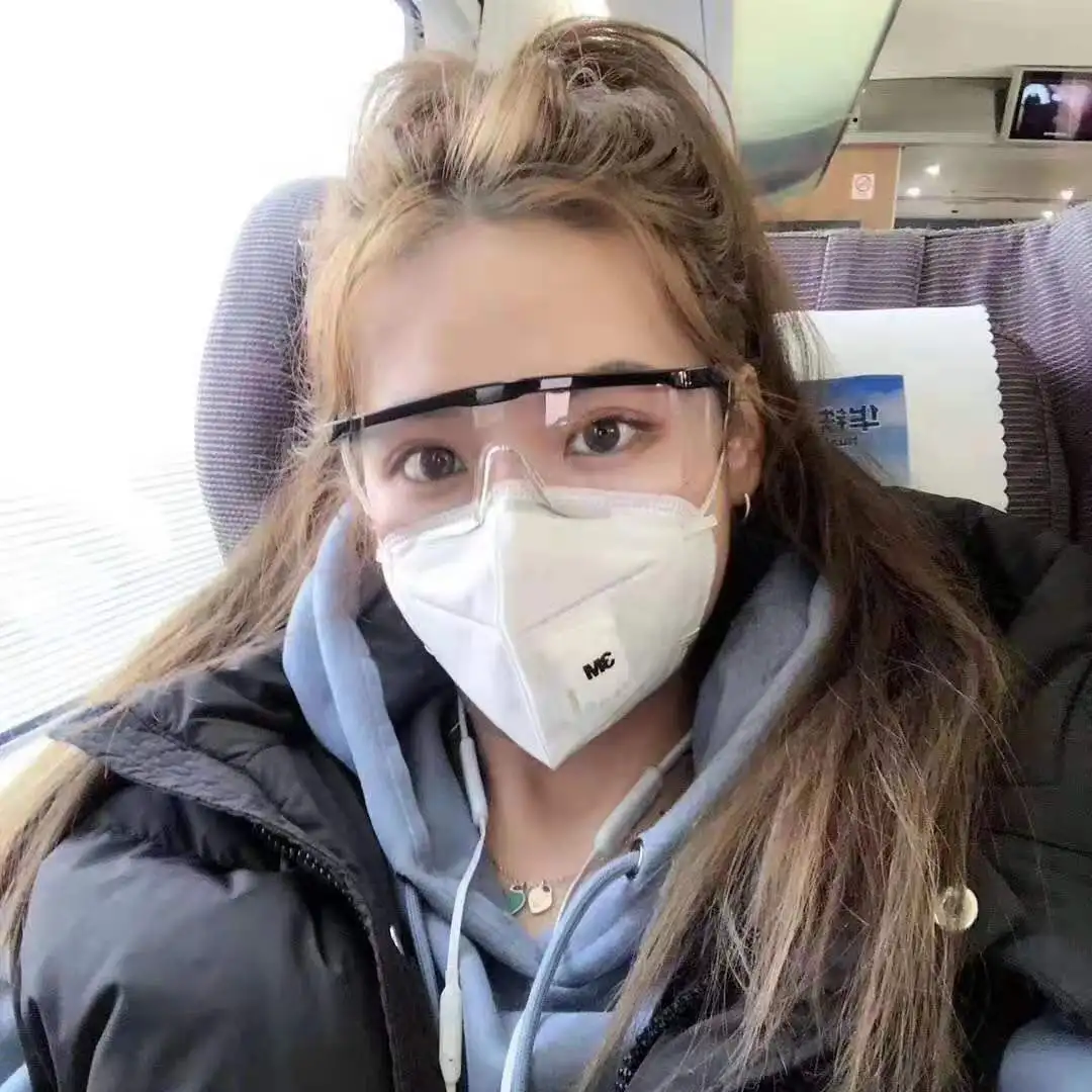 

Men Women Cycling Glasses Goggles High-definition Thickened Transparent Anti-fog and Dust Anti-wind and Sand Anti-splash Glasses