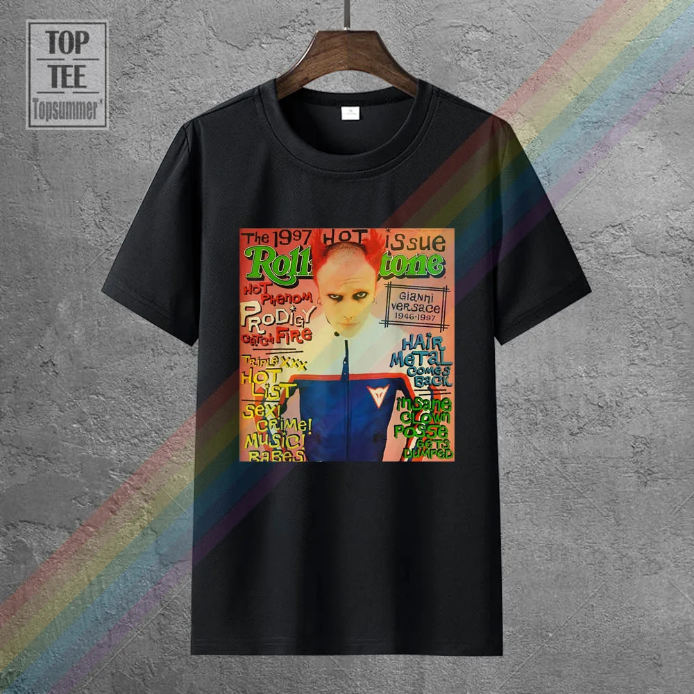 

Keith Flint The Prodigy T-Shirt S-5Xl Sleeve T Shirt Summer Men Tee Tops Clothing T-Shirt Casual Man Tees