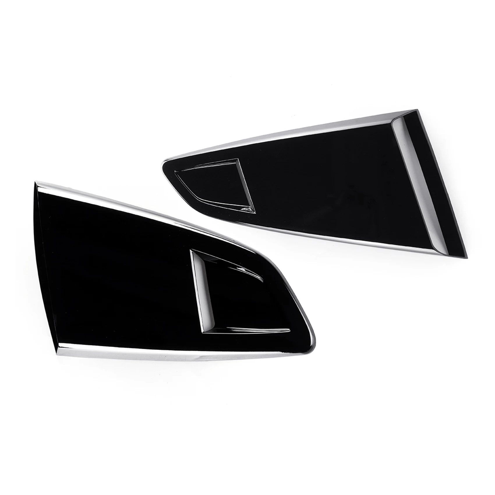 

Car Side Window Quarter Louver Side Vent Scoop Cover Trim Rear Window Side Vent ford for Mustang 2015-2020 2Dr Coupe
