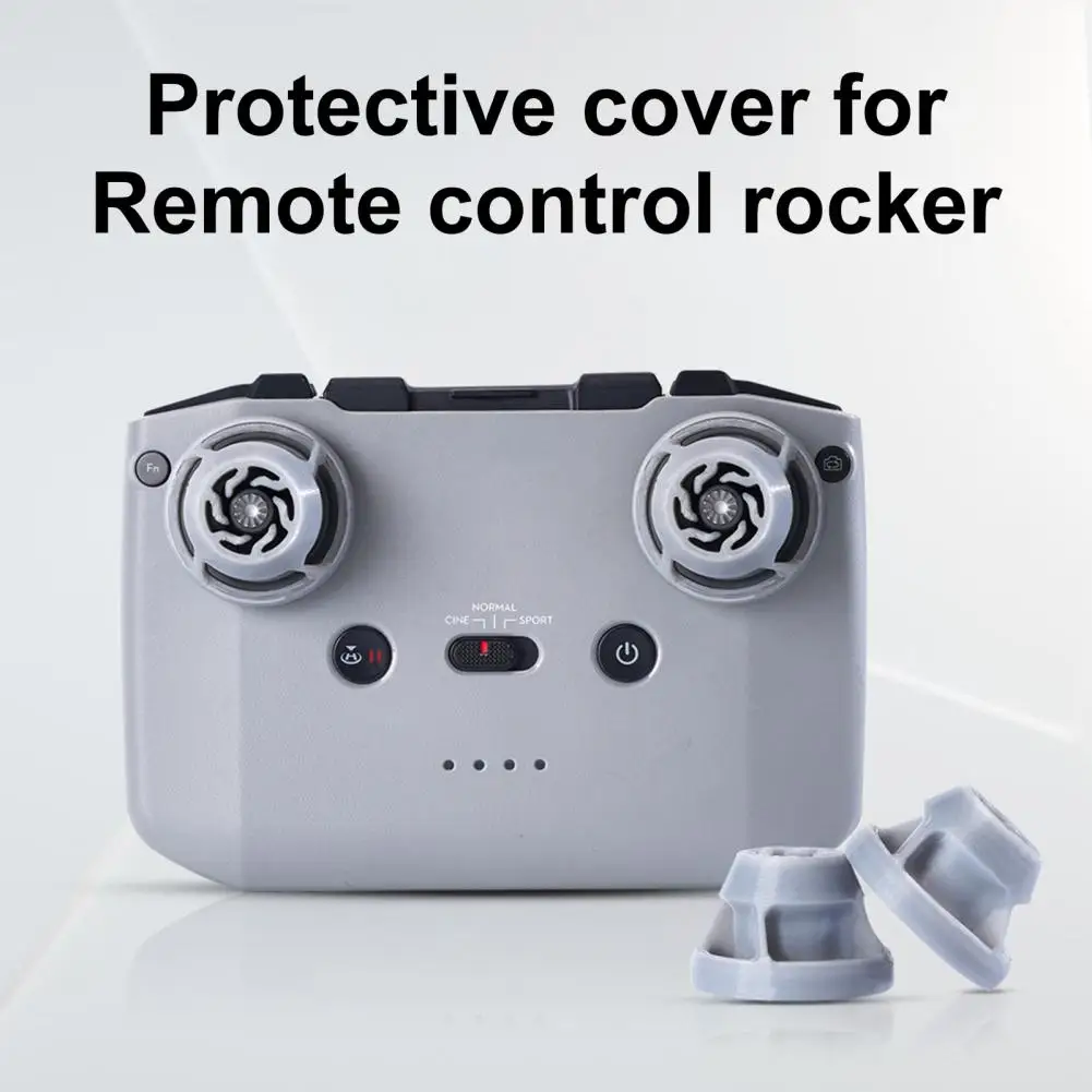 

Thumbstick Covers 2Pcs Practical Shockproof Compact RC Drone Joystick Thumbstick Covers