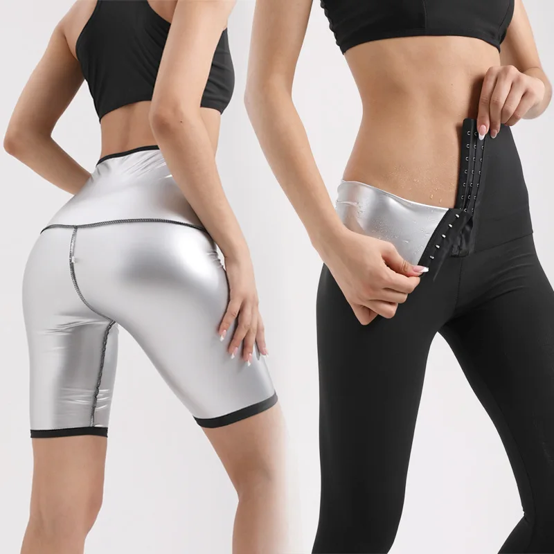 

Pants Women's Clothes Shorts Hip Belt Yoga Fitness Postpartum Pants High Waist Size Large Sweat Corset Abdominal Waist Sweat