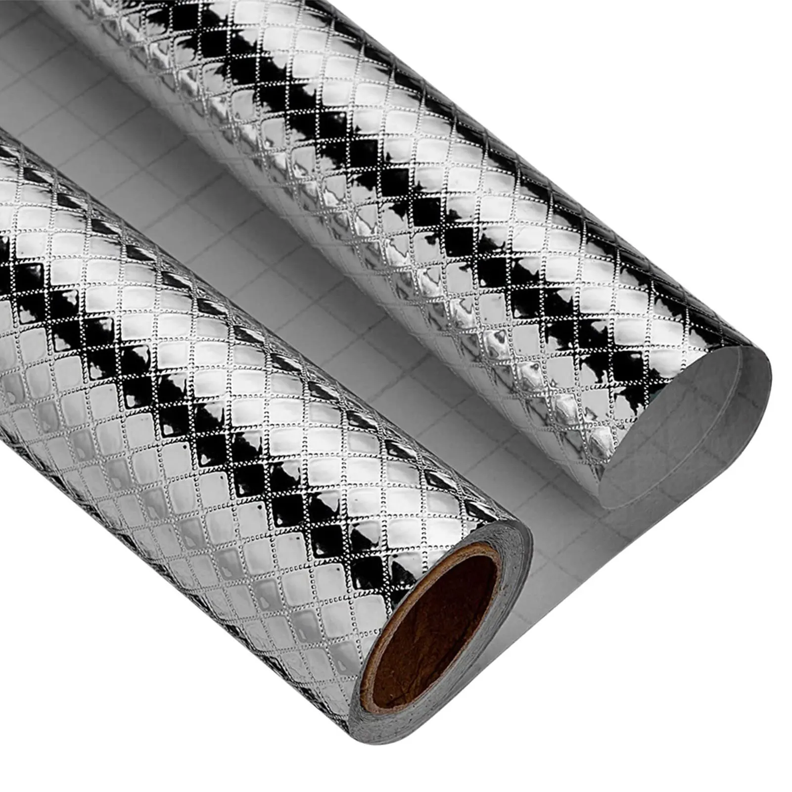 

Kitchen Backsplash Stickers Peel And Stick Aluminum Foil Sticker Oil-Proof Heat Resistant Aluminum Foil Wall Sticker For
