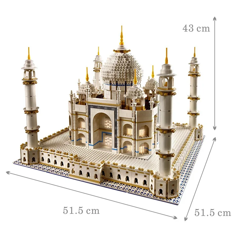 

6634 шт., Детский конструктор «Тадж-Махал»