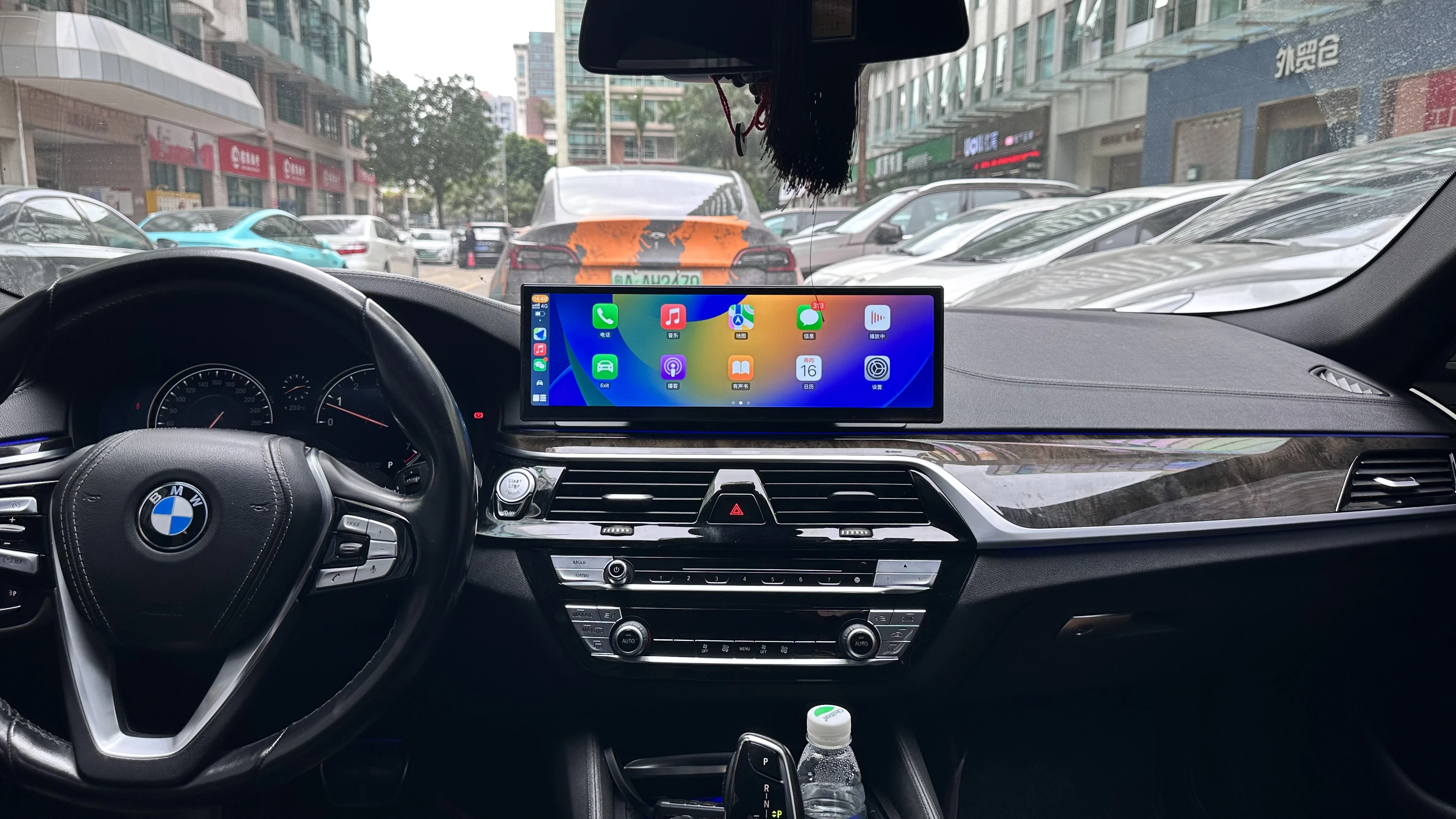 Мультимедийный плеер 14 9 дюйма для BMW 5 серии G30 G38 EVO 2018 2019 Android 13 автомобильный