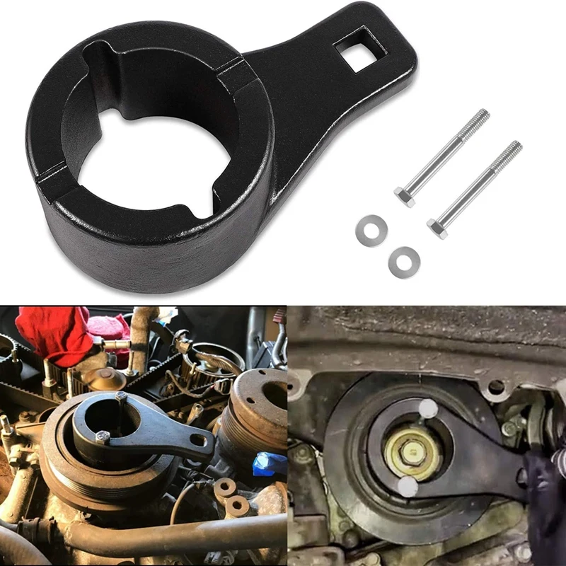 Новинка для Toyota Lexus держатель шкива демпфера коленчатого вала гармоникный