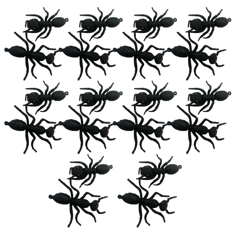 

Искусственные насекомые для розыгрыша, реалистичные муравья, приколы, сувениры, модель для вечевечерние, искусственные жуткие насекомые, ж...