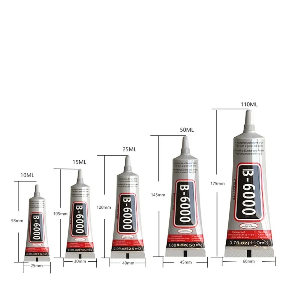 B6000 10 мл стразы кристалл клей экран мобильного телефона супер ремонт ювелирных