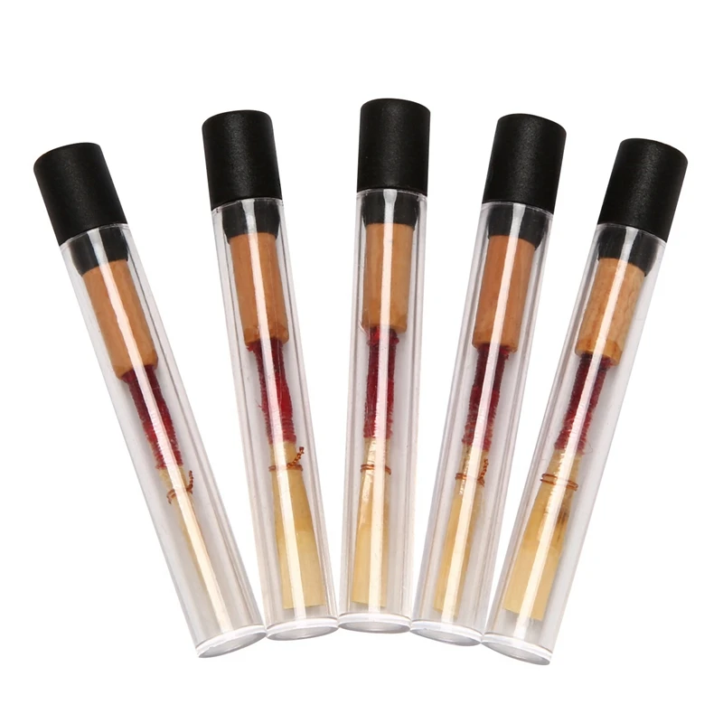 

10Pcs Oboe Reeds, Strength Medium Soft Handmade Oboe Reeds With Red Cork