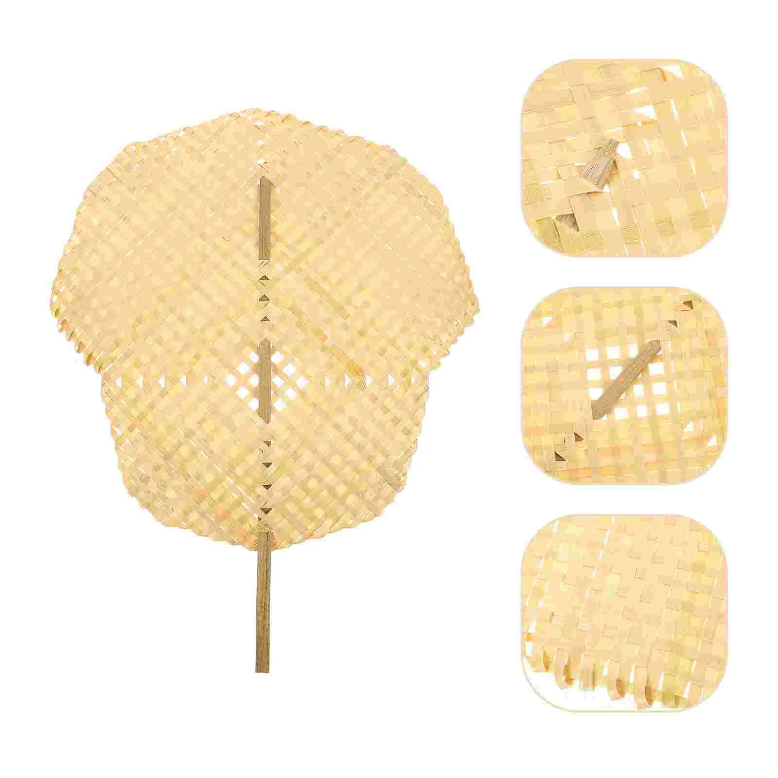 

Bamboo Fan Wall Decorations Bamboo Fan Decoration Woven Fan Hand Fans Handmade Cooling Fan Natural Hand Fan