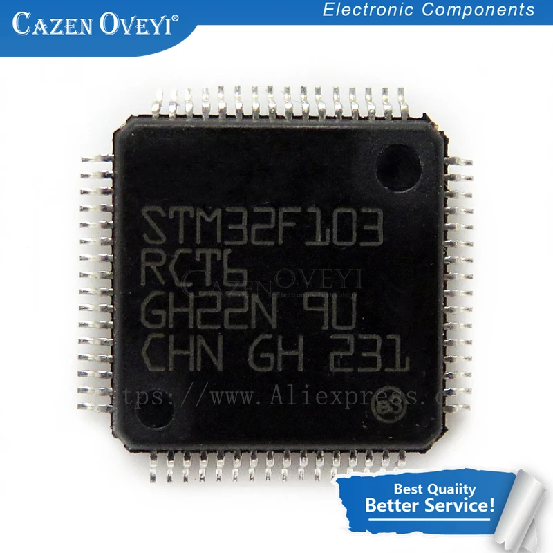 STM32F101VCT6 STM32F102CBT6 STM32F103C6T6A STM32F103C8T6 STM32F103CBT6 STM32F103R8T6 STM32F103RBT6 STM32F103RCT6 STM32F103RET6