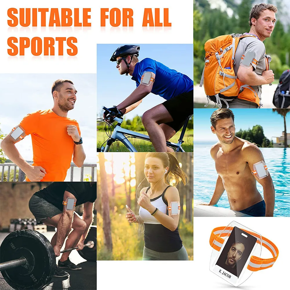 Водонепроницаемый Держатель Для Карт Из ПВХ Эластичный Чехол Бейджа