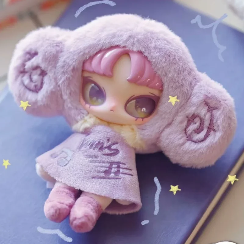Фото Новинка: Мини-игрушки-сюрпризы Inn Twelve Tiny Wish Keepers в слепых коробках, плюшевые подвески-модели для сумок, модные коллекционные куклы-украшения, подарок для детей №4