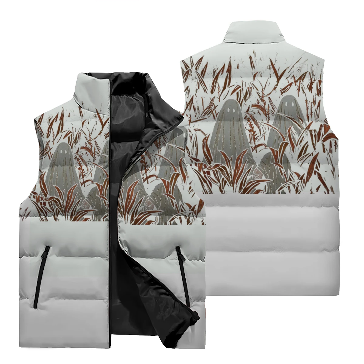 Осенне-зимний жилет мужская зимняя куртка легкая хлопковая нейтральный