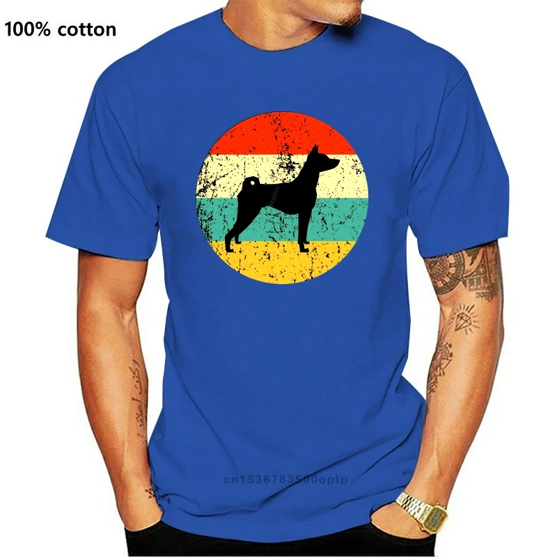 Мужская винтажная ретро-футболка с принтом в виде знаков собаки | Футболки