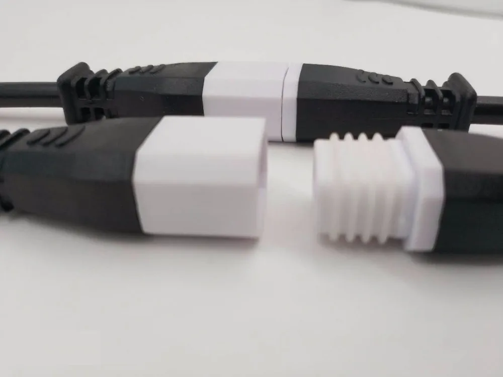 

IP65 Connector Waterproof High Quality 2pin Male Female pairs DC Black White color led male and female Applicable 0.5mm