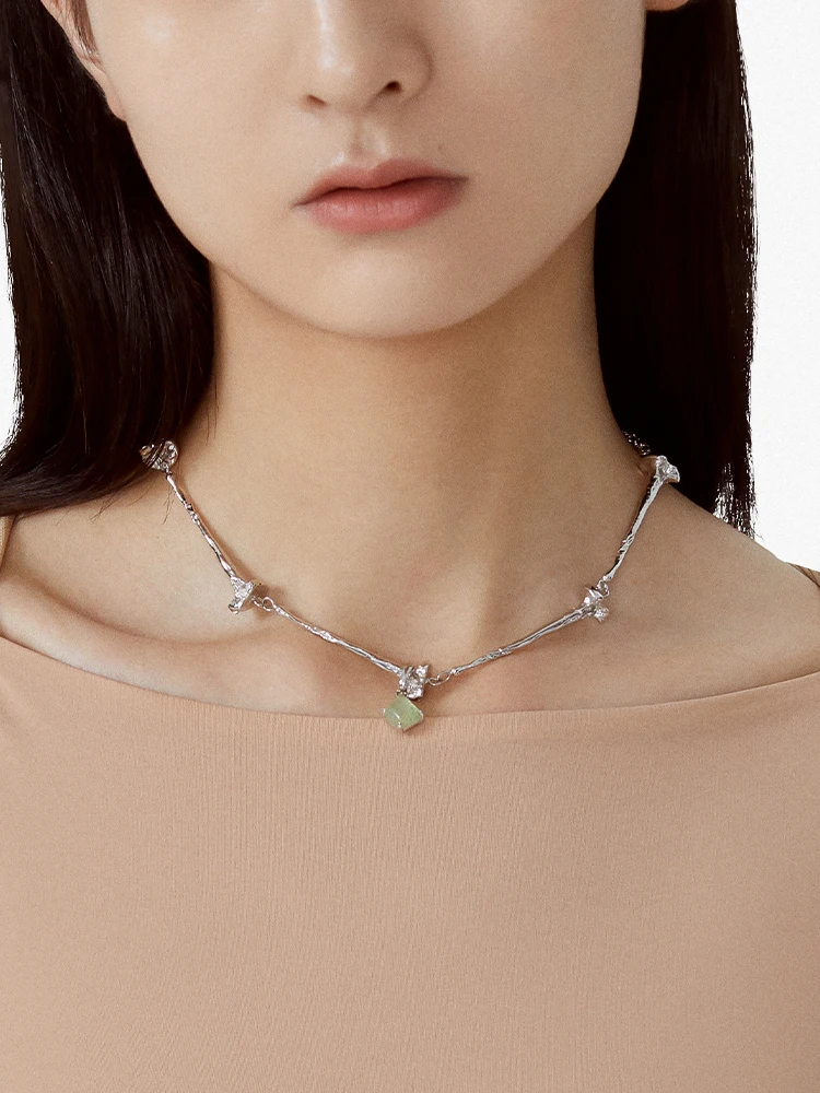 

Timeless Wonder Amazing Snail Grape Stone Choker Necklace for Women Jewelry Kpop Designer Party Gothic Egirl Set Party Gift 7526