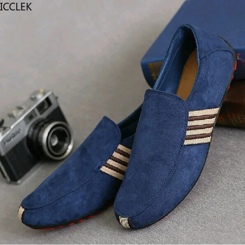

2022 Trend Men's Shoes Doudou Shoes New Men's Korean Casual Shoes Breathable Driving Slip-ons Canvas Shoes