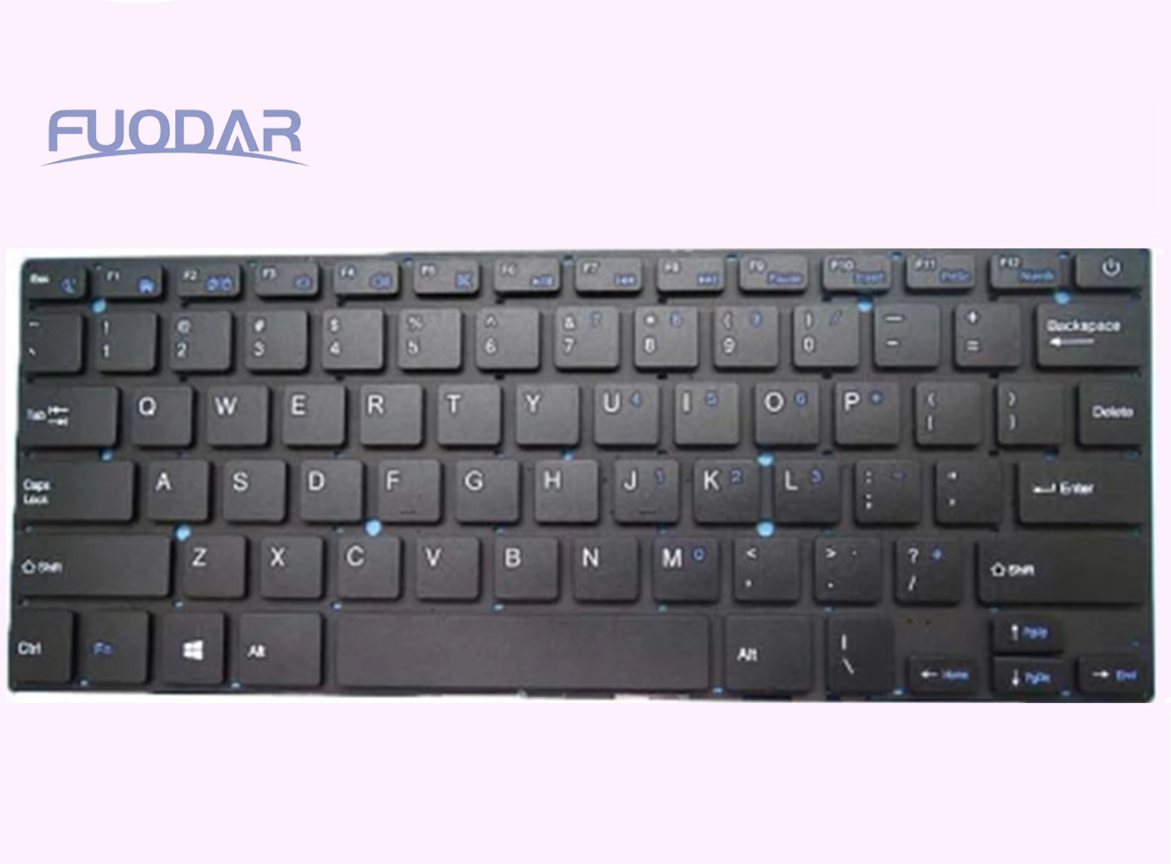 Клавиатура с английской раскладкой для Irbis NB14 NB41 NB42 NB43 NB44 NB45 NB46 NB47 NB48 NB49 NB50 NB51 NB52 MB27716023 XK HS002 K3013