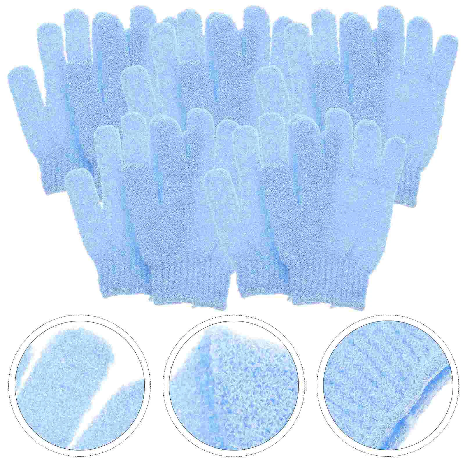 

10 Pcs Bathing Scrubber Body Scrubs Women Paraffin Bath Mitt Body Scrub Gloves Bath Mitten Scrub Body Scrub Mitt