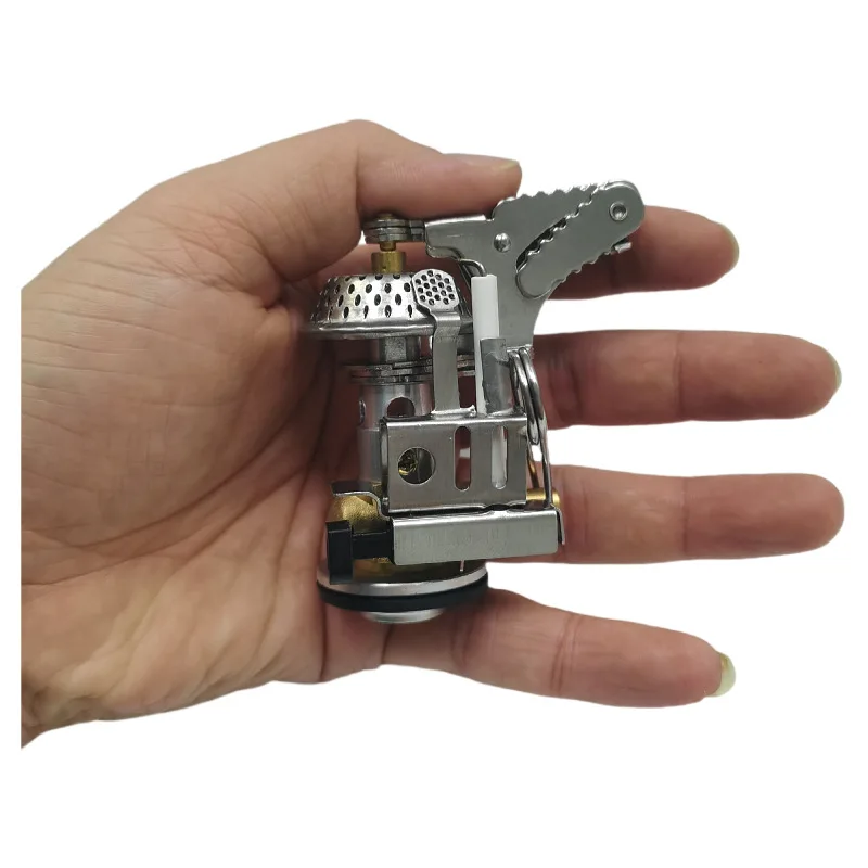 Мини-портативная газовая плита из сплава Оборудование для приготовления пищи в