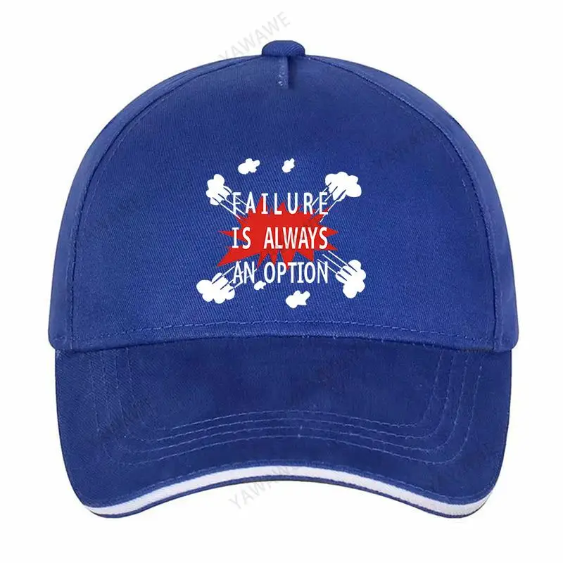 

baseball Cap Hat Sport Bonnet Snapback Hip Hop Failure Is Always An option Dad hat outdoor summer Baseball Caps