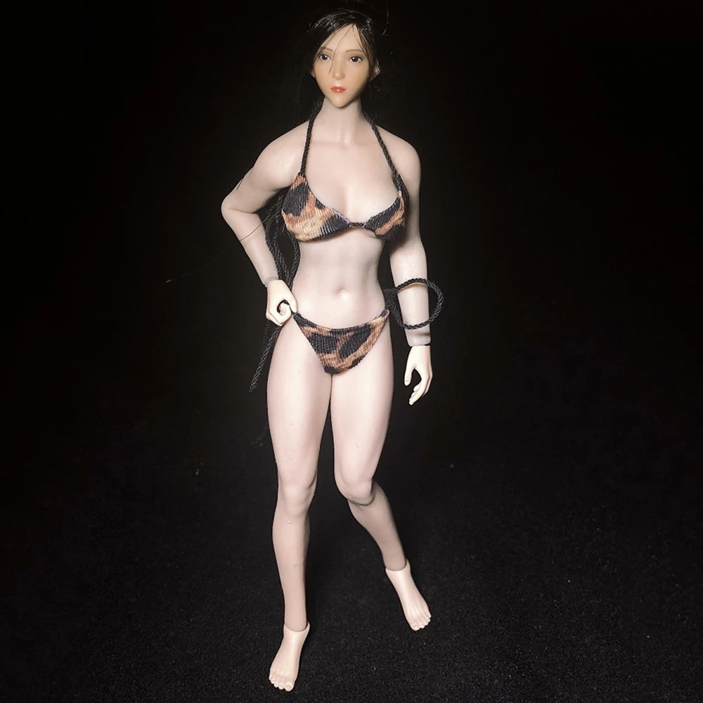 

Соблазнительное бикини в масштабе 1/12, купальник леопардовой расцветки, комплект нижнего белья, аксессуар, модель для экшн-Фигурки 6 дюймов