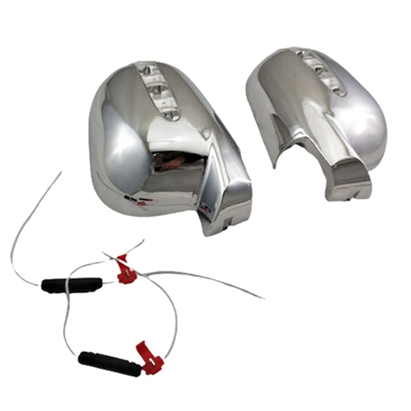 1 пара чехлов для автомобильных зеркал заднего вида с фотоинтерфейсом Mercedes-Benz