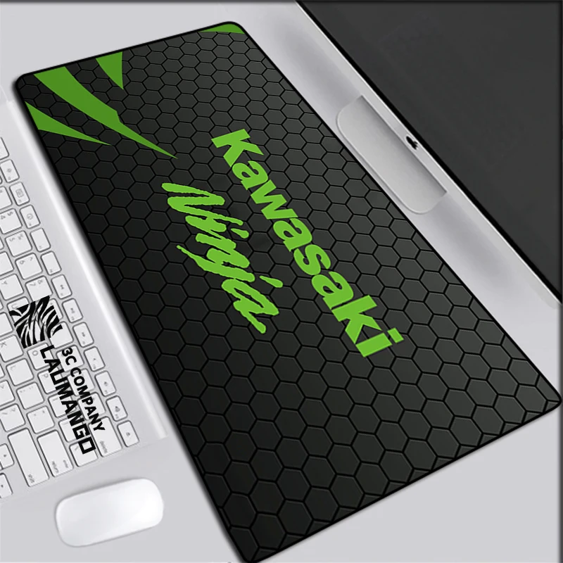 

Computer Mat Kawasaki Gaming Mouse Pad Gamer Mausepad Pc Accessories Mousepad Mats Keyboard Cabinet Mause Laptops Pads Anime Xxl