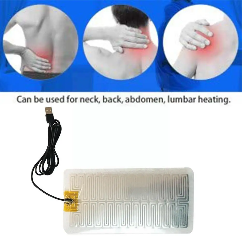 

1pcs Multi Types Carbon Fiber Heating Pad Hand Warmer Usb Heat Mat Infrared Pads Electric Warm Film Winter Heating Fever V6h3