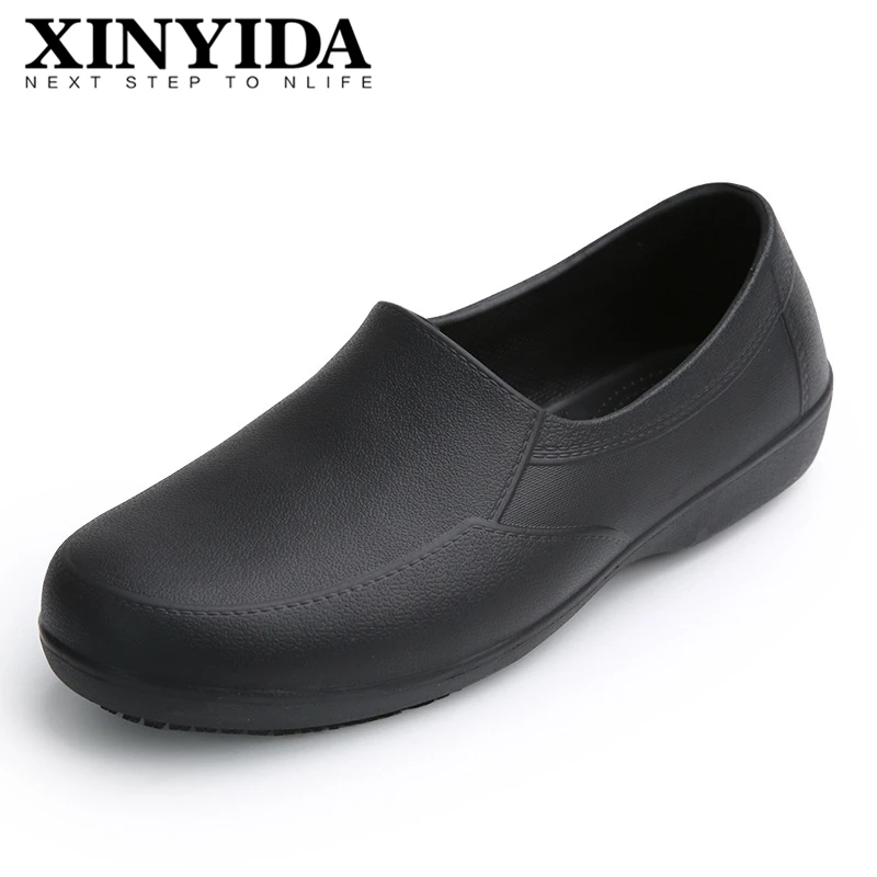 

High Quality Hotel Kitchen Clogs Non-slip Waterproof Oil-proof Chef Shoes Resistant Cook Working Shoes Unisex Plus Size 35-46