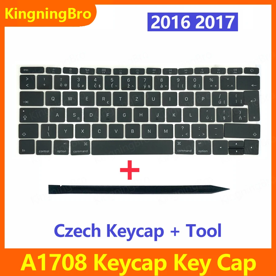 

Новые чешские колпачки для клавиш для Macbook Pro Retina 13 дюймов A1708, колпачки для клавиш, ремонт клавиатуры 2016 2017 года